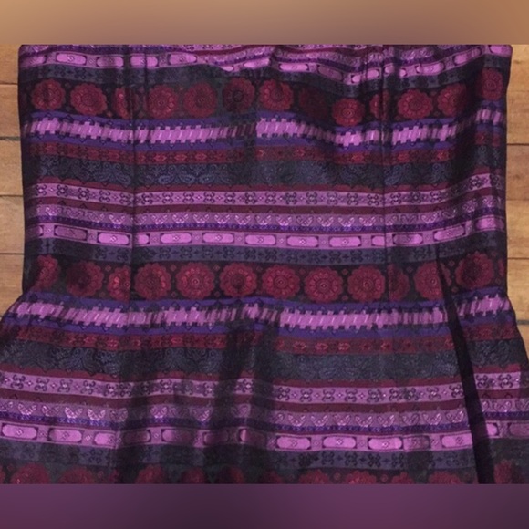 Vintage 1990 Jessica McClintock Gunne Sax, Column Brocade Gown US9. - Picture 5 of 7